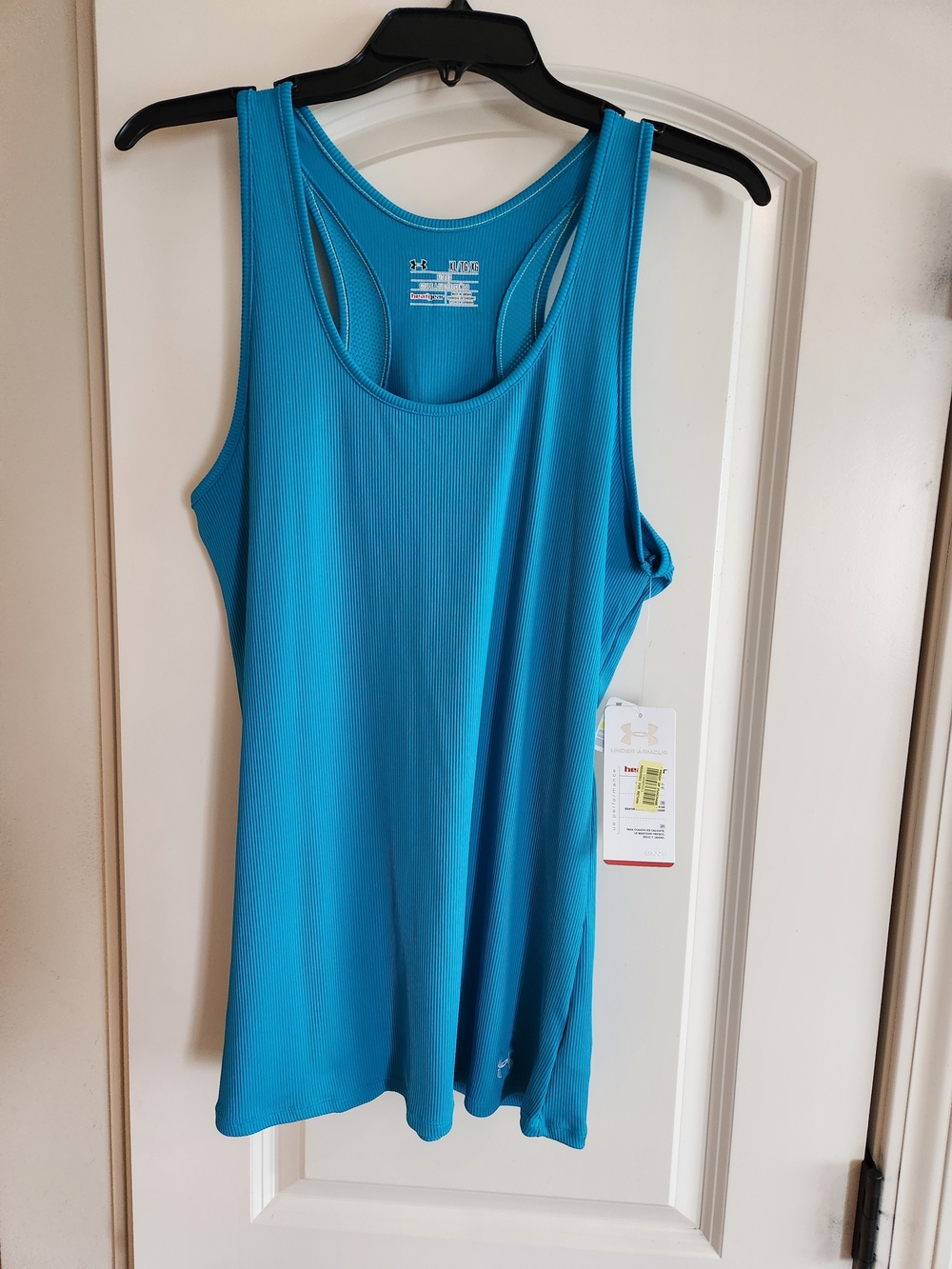 Under Armour Teal Athletic Tank and Shorts Set - Picture 3 of 7
